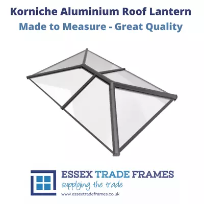 £946 • Buy Korniche Aluminium Roof Lantern Skypod Skylight | Free Nationwide Delivery