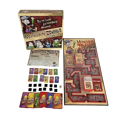 2015 Munchkin Zombies Deluxe Game Kill The Living! Eat Their Brains!  • $20