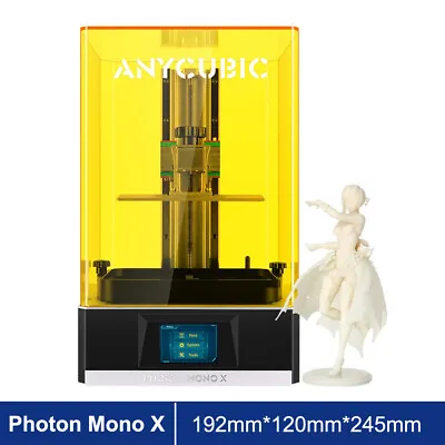$459 • Buy ANYCUBIC Photon Mono X 4K LCD Resin 3D Printer Large Print Size & Faster Cure AU
