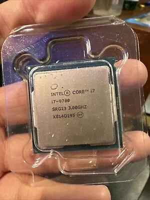 Intel Core I7-9700 3.00GHz 8 Core (SRG13) Processor • $122