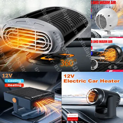 2000W Electric Car Heater 12V Heating Fan Defogger Defroster Demister Portable • $15.99