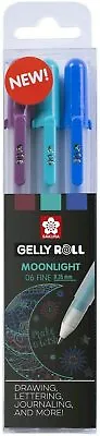 Sakura Collection Set Of 3 Gelly Roll Pens Moonlight - Galaxy • £6.25