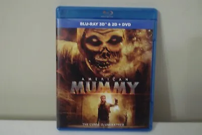 CLEAN COMPLETE RARE American Mummy 3D Blu Ray Movie Horror • $11