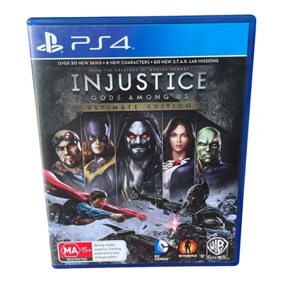 $14.99 • Buy Injustice: Gods Among Us Ultimate Edition For Sony Playstation 4 - VGC/AUS 🐙