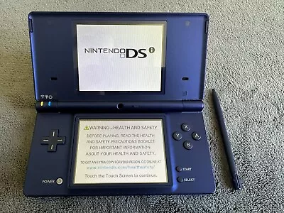 Nintendo DSi Console Blue Original Excellent Condition Tested And Working • $84.57