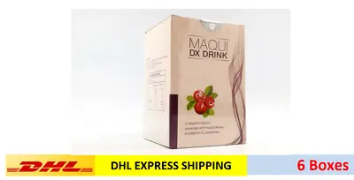 6 Boxes MAQUI DX / Detox Drink 100% Natural Berries Slimming Express Berry Diet • $149.99