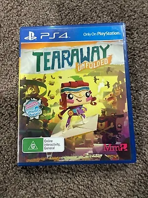 $10 • Buy TEARAWAY Unfolded ~From The Creators Of Little Big Planet. PS4. 