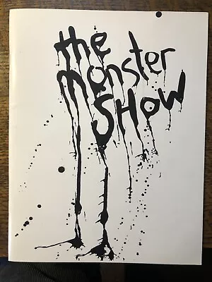 THE MONSTER SHOW : Museum Of Contemporary Art FL (1995) Cindy Sherman Et Al. • $25