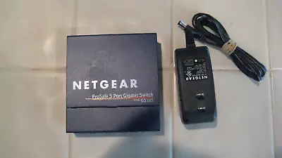 Netgear  ProSafe (Model GS105 V4) 5-Ports Gigabit External Switch • $7.49