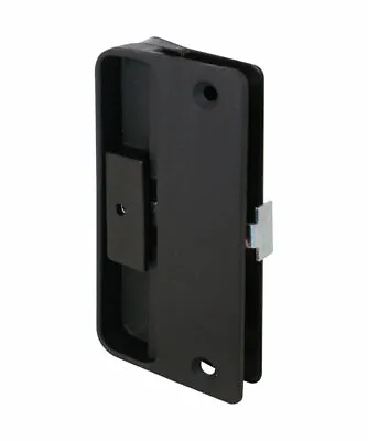 Slide-Co 121087 Mortise Type Screen Door Latch And Pull Black Plastic • $11.99