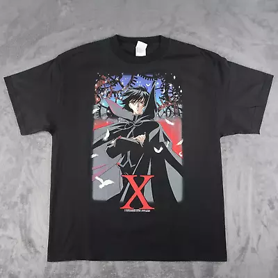 Vintage Anime X Clamp Shirt Black Kadokawa Shoten Bandai Manga TV Japanese Large • $250