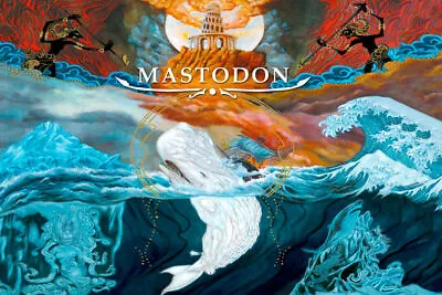 358567 Mastodon Leviathan Art Decor Wall Print Poster AU • $40.65