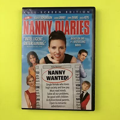 £4.87 • Buy The Nanny Diaries (DVD, 2007, Standard Version)-023