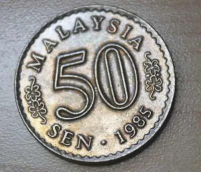 1985 Malaysia 50 Sen • $3.61