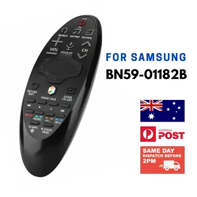 BN59-01182B For SAMSUNG TV Replacement Bluetooth Remote Control UA32H6400AW • $55.99