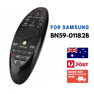 For SAMSUNG TV UA32H6400AW Replacement Bluetooth Remote Control • $55.99