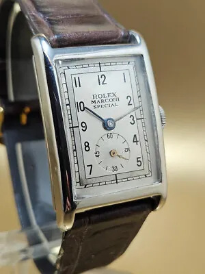 VINTAGE & FINE ROLEX MARCONI SPECIAL CALIBER 59 HAND WINDING 1920s WristWatch • $1979