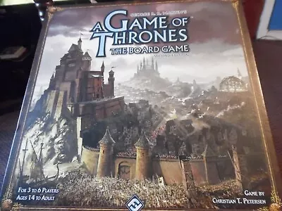 A Game Of Thrones The Board Game 2nd Edition Fantasy Flight Games • £19.99