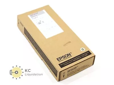 Genuine Epson T5967 Light Black Ink Cartridge For Stylus Pro 7890 7900 9890 9900 • $54.99