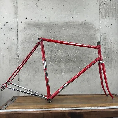 Vintage Pinarello Frame Set 57 Cm Columbus Campagnolo Treviso Italy Serial Match • $809.91