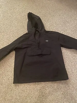 Obey Men’s Black Jacket Waterproof  Small With Reflective Strip • £10