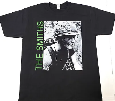 The SMITHS T-shirt Meat Is Murder Morrissey Adult Men's 100%Cotton Tee Black New • $17.99