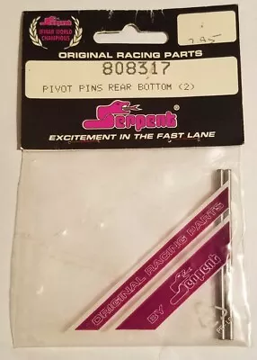 Serpent Pivot Pins Rear Bottom Vintage Rc 808317 • $5.99