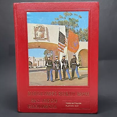 Marine Corps Recruit Depot Yearbook 1978 Third Battalion Platoon 3037 Used • $29.59