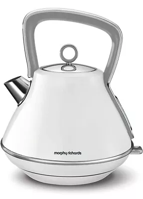 £44.09 • Buy Morphy Richards White Evoke Special Edition Pyramid Kettle