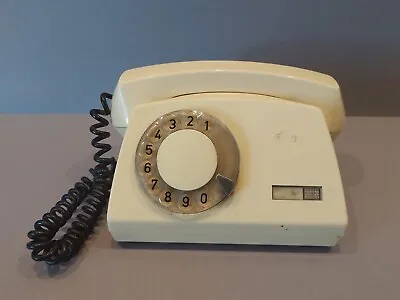 Vintage Rotary Telephone Telkom Aster 72 . Made In Poland. Original.  ## . • $37