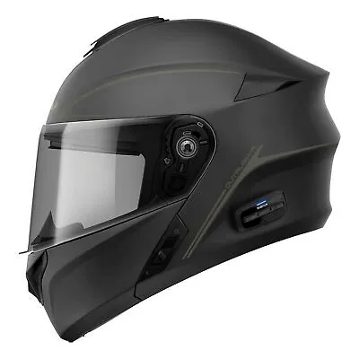 SENA Outrush R Modular Motorcycle Helmet Black • $274.34