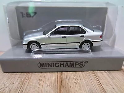 MINICHAMPS 020302 BMW M3 (1994) In SILVER - Model Is PLASTIC - HO Or 1:87 Scale • $22