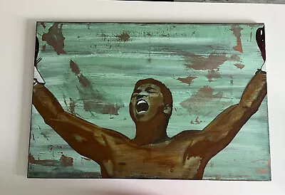 Original Painting - Muhammad Ali - Greg Kirschenbaum  • $650