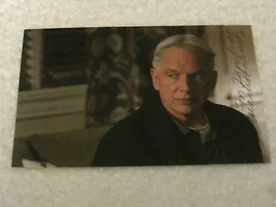 Actor MARK HARMON Signed 4x6 Photo NCIS SHOW  TO TOM  AUTOGRAPH 1 • $19.49