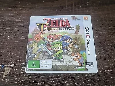 The Legend Of Zelda Tri Force Triforce Heroes  Nintendo 3DS Game • $39