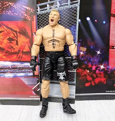 WWE Mattel Figure Action ELITE 30 BEAST BROCK LESNAR UFC TOY Kid Wrestling PLAY • £13.96