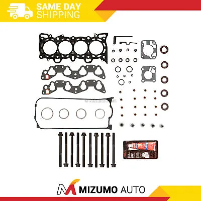 MLS Head Gasket Bolts Set Fit 92-95 Honda Civic 1.6L D16Z6 • $64.95