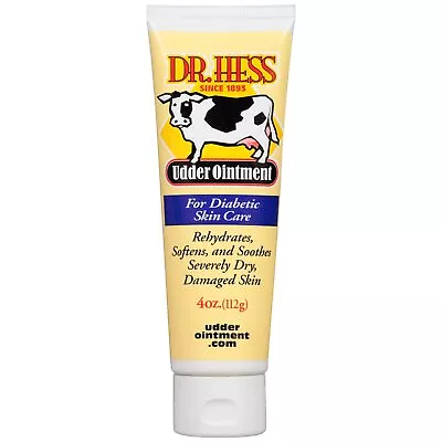 Dr. Hess Udder Ointment For Diabetic Skin Care 4 Oz. Tube • $7.25