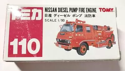 Tomica 110 Nissan Diesel Pump Fire Engine • $42.26