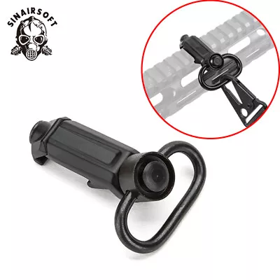 Quick Release Detach QD Sling Swivel Attachment W/ 20mm Picatinny Rail Mount • £4.99