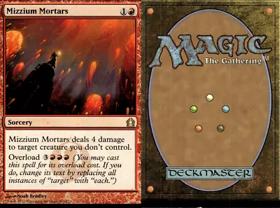 Magic The Gathering -MTG- Mizzium Mortars  • $1.99