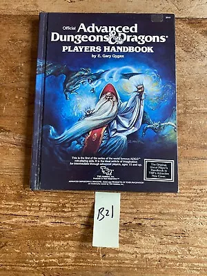 Advanced Dungeons & Dragons 2010 Players Handbook Gygax TSR 1978 Guide B21 • $44.99