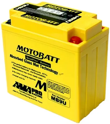Motobatt MB9U 11Ah Battery For Triumph T120 Bonneville 650 • $83.05