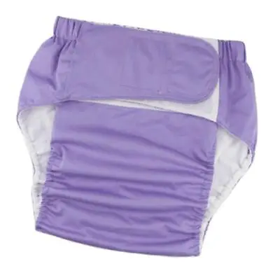 Adult Cloth Diaper Nappy Washable For Disability Incontinence  L • £13.15