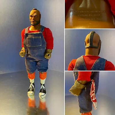 Vintage 1983 MR. T BA Baracus Galoob THE A-TEAM 12” Action Figure Doll Dungarees • £1.20