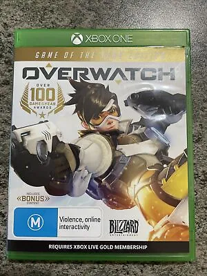 $29 • Buy Overwatch Game Of The Year Edition XBOX ONE Like New Free Post.