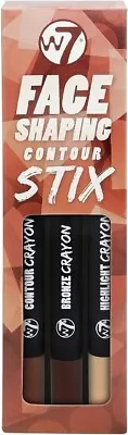  W7 Face Shaping Contour Stix  Being Your Ultimate Contour Trio Set • £10