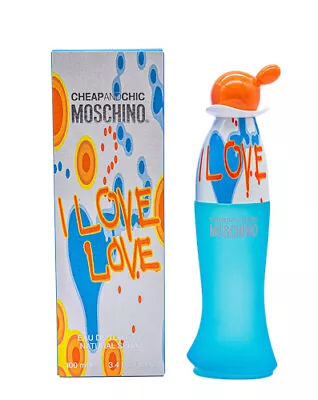 I Love Love By Moschino 3.4 Oz EDT Perfume For Women New In Box • $32.51