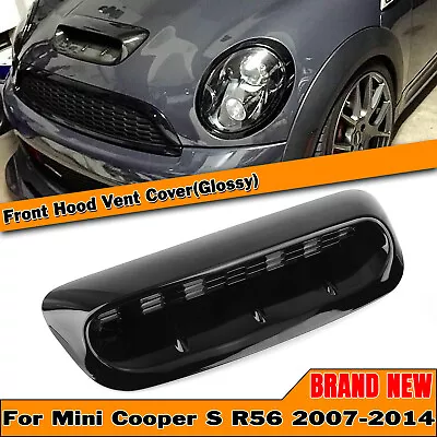 Front Air Vent Trim Hood Bonnet Scoop For Mini Cooper S R56 2007-2014 Black New • $57.23