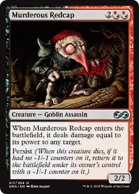 Murderous Redcap X2 *ultimate Masters* • $1.67